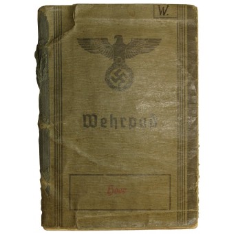 Wehrpaß GebirgsJäger Johann Weilhartnerille vuodesta 137 Geb Jag -rykmentti.. Espenlaub militaria